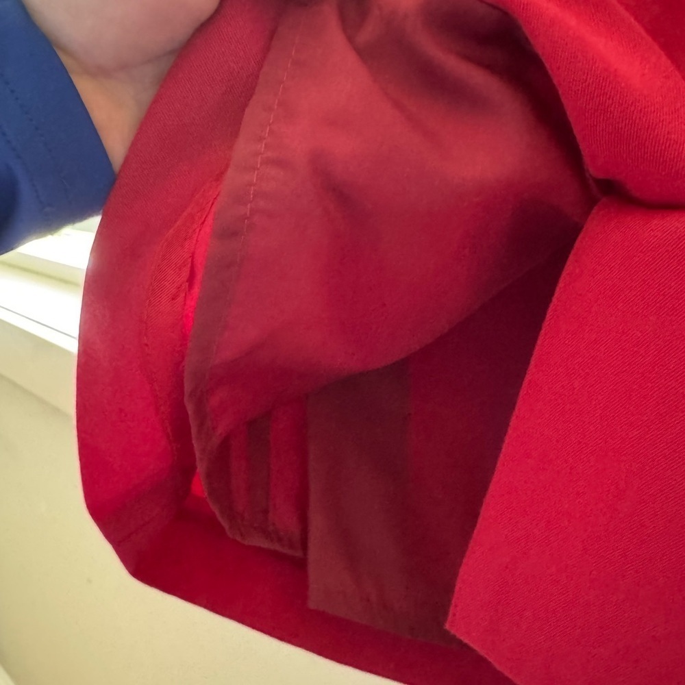 Preswick & Moore Deep Red Wool Blazer with matching skirt - Picture 12 of 16